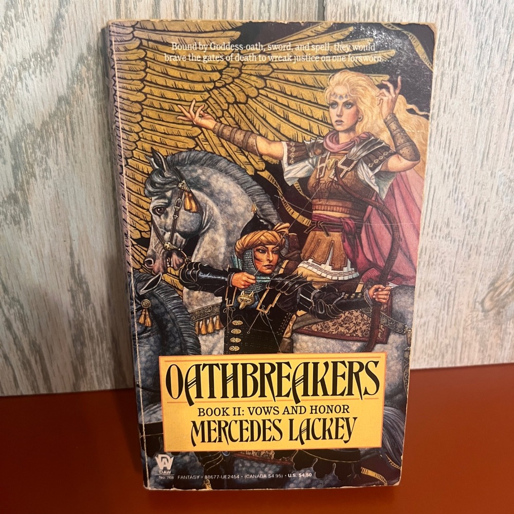 Oathbreakers Mercedes Lackey Vows and Honor Book 2 DAW Fantasy Paperback 1989‎